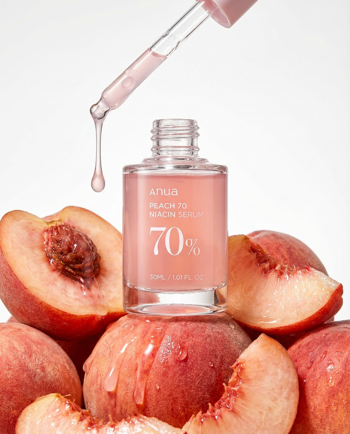 Anua Peach Niacinamide Brightening Serum